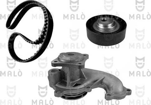 AKRON-MALÒ 1555035 - Водяний насос + комплект зубчатого ременя autocars.com.ua