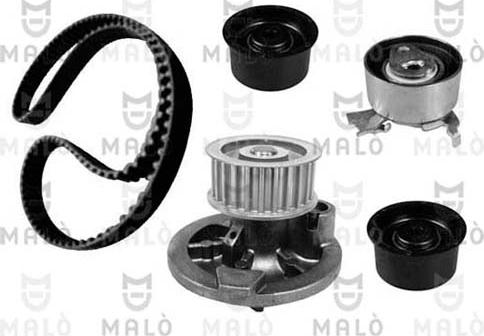 AKRON-MALÒ 1555062 - Водяний насос + комплект зубчатого ременя autocars.com.ua