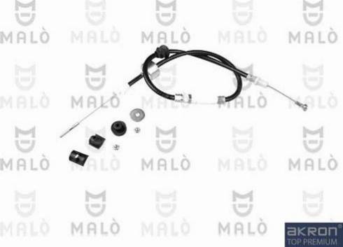 AKRON-MALÒ 21245MOD - Трос, управління зчепленням autocars.com.ua