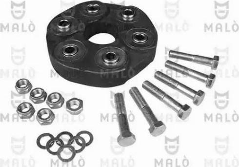 AKRON-MALÒ 240282 - Амортизатор, карданний вал autocars.com.ua