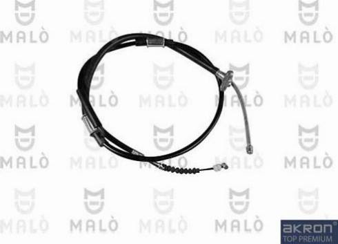AKRON-MALÒ 26491 - Трос, гальмівна система autocars.com.ua