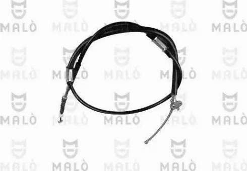 AKRON-MALÒ 26492 - Трос, гальмівна система autocars.com.ua