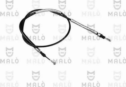 AKRON-MALÒ 26766 - Трос, гальмівна система autocars.com.ua