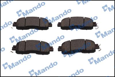 Mando MPN18 - Гальмівні колодки, дискові гальма autocars.com.ua