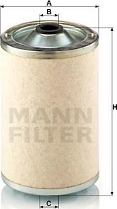 Mann-Filter BF 1018/1 - Паливний фільтр autocars.com.ua