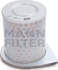 Mann-Filter C 1215 - Повітряний фільтр autocars.com.ua