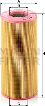 Mann-Filter C 14 190/1 - Повітряний фільтр autocars.com.ua