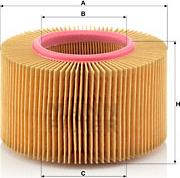 Mann-Filter C 1552/1 - Воздушный фильтр avtokuzovplus.com.ua