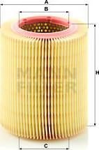 Mann-Filter C 1567 - Повітряний фільтр autocars.com.ua