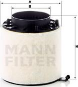 Mann-Filter C 16 114/1 x - Повітряний фільтр autocars.com.ua