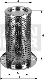 Mann-Filter C 16 147 - Фільтр додаткового повітря autocars.com.ua