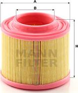 Mann-Filter C 1677 - Воздушный фильтр avtokuzovplus.com.ua