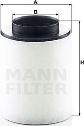 Mann-Filter C 17 023 - Повітряний фільтр autocars.com.ua