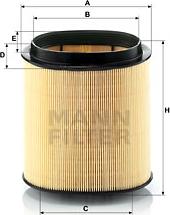 Mann-Filter C 1869 - Воздушный фильтр autodnr.net