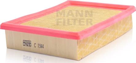 Mann-Filter C 1944 - Повітряний фільтр autocars.com.ua