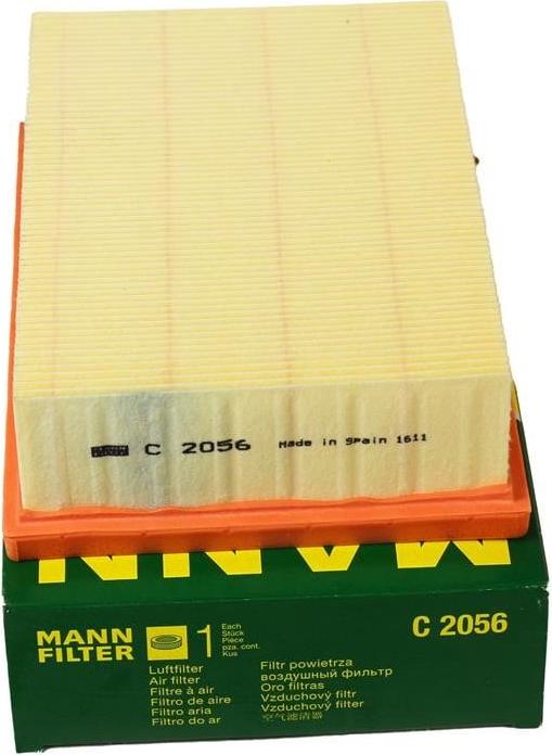 Mann-Filter C 2056 - Повітряний фільтр autocars.com.ua