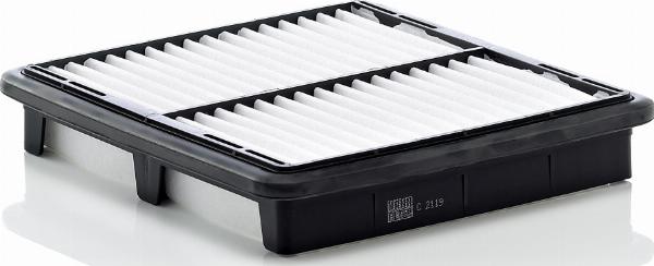 Mann-Filter C 2119 - Повітряний фільтр autocars.com.ua