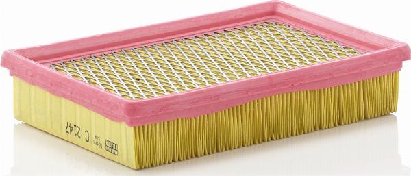 Mann-Filter C 2147 - Повітряний фільтр autocars.com.ua