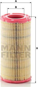 Mann-Filter C 21 630/2 - Повітряний фільтр autocars.com.ua