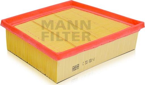 Mann-Filter C 22 031/1 - Повітряний фільтр autocars.com.ua