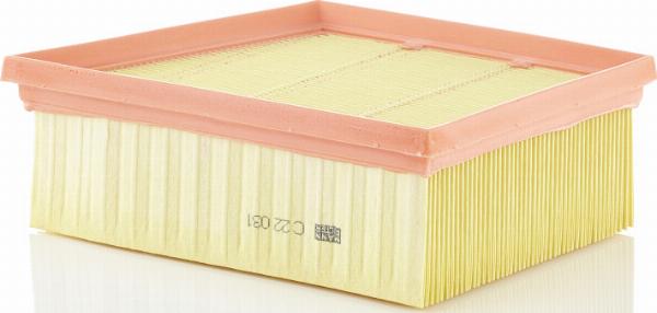 Mann-Filter C 22 031 - Повітряний фільтр autocars.com.ua