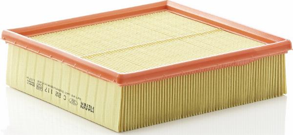 Mann-Filter C 22 117 - Повітряний фільтр autocars.com.ua