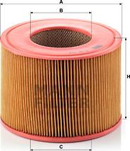 Mann-Filter C 22 212 - Повітряний фільтр autocars.com.ua