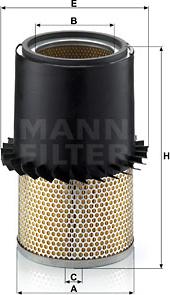 Mann-Filter C 22 337 - Повітряний фільтр autocars.com.ua