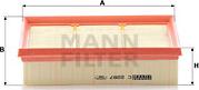 Mann-Filter C 2287 - Повітряний фільтр autocars.com.ua