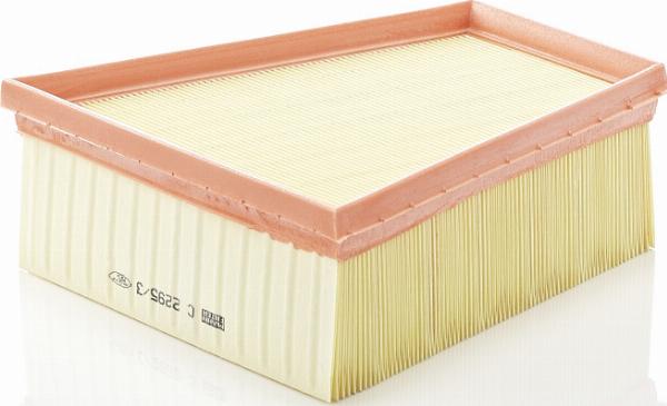 Mann-Filter C 2295/3 - Повітряний фільтр autocars.com.ua