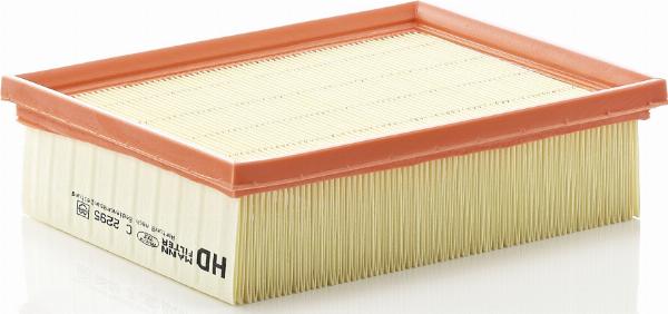 Mann-Filter C 2295 - Повітряний фільтр autocars.com.ua
