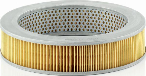 Mann-Filter C 2339 - Повітряний фільтр autocars.com.ua
