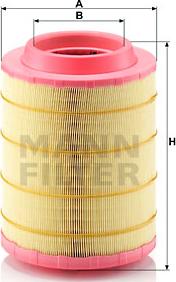 Mann-Filter C 23 513/1 - Повітряний фільтр autocars.com.ua