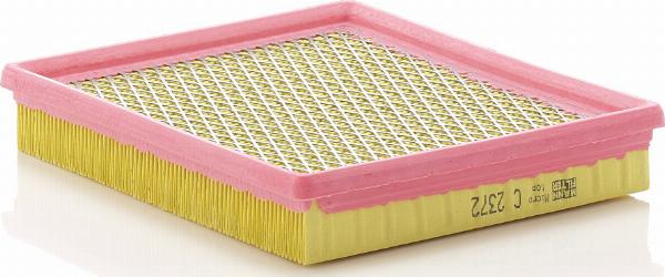 Mann-Filter C 2372 - Повітряний фільтр autocars.com.ua