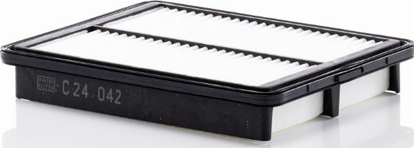 Mann-Filter C 24 042 - Повітряний фільтр autocars.com.ua