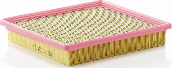 Mann-Filter C 24 100 - Повітряний фільтр autocars.com.ua