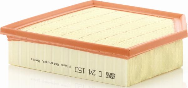 Mann-Filter C 24 150 - Повітряний фільтр autocars.com.ua