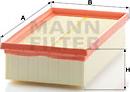 Mann-Filter C 2485/1 - Воздушный фильтр autodnr.net