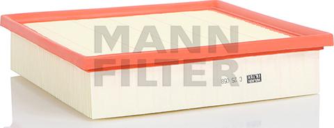 Mann-Filter C 25 058 - Повітряний фільтр autocars.com.ua