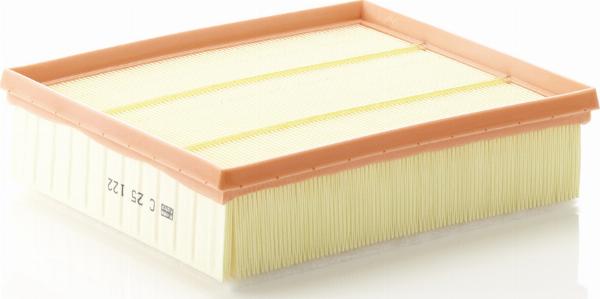 Mann-Filter C 25 122 - Повітряний фільтр autocars.com.ua
