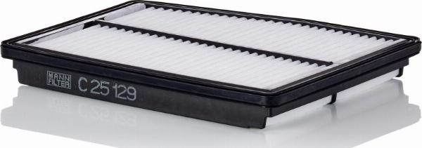 Mann-Filter C 25 129 - Повітряний фільтр autocars.com.ua