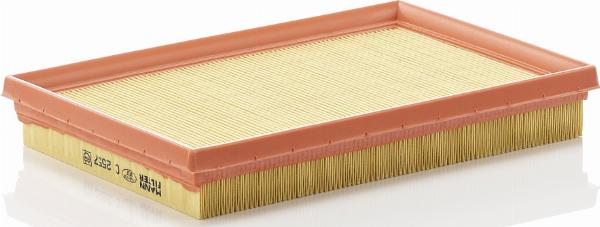 Mann-Filter C 2557 - Повітряний фільтр autocars.com.ua
