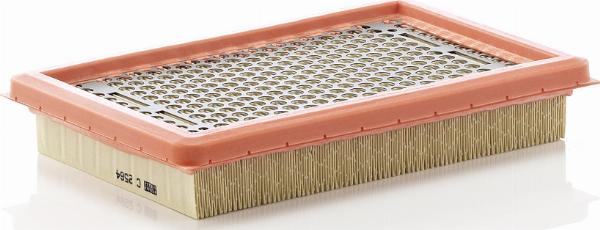 Mann-Filter C 2564 - Повітряний фільтр autocars.com.ua
