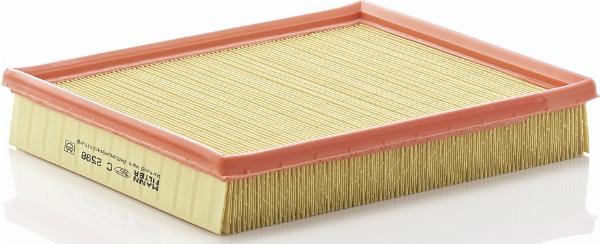 Mann-Filter C 2598 - Повітряний фільтр autocars.com.ua