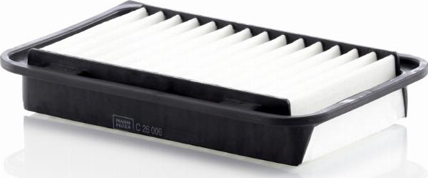 Mann-Filter C 26 006 - Повітряний фільтр autocars.com.ua