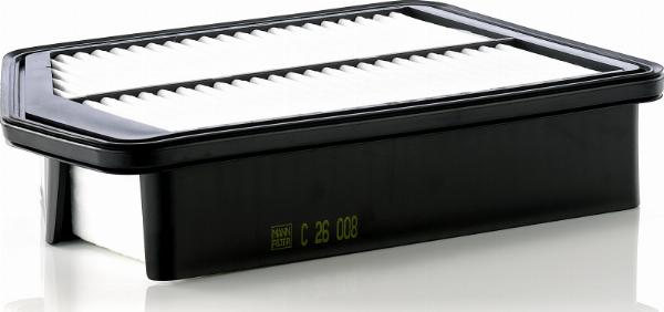 Mann-Filter C 26 008 - Повітряний фільтр autocars.com.ua