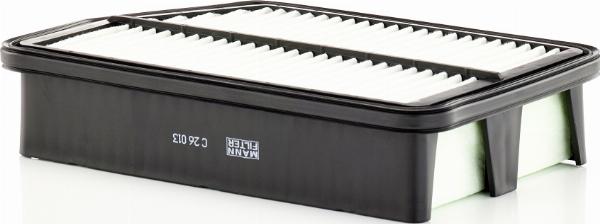 Mann-Filter C 26 013 - Повітряний фільтр autocars.com.ua