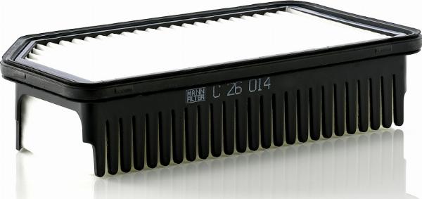 Mann-Filter C 26 014 - Повітряний фільтр autocars.com.ua