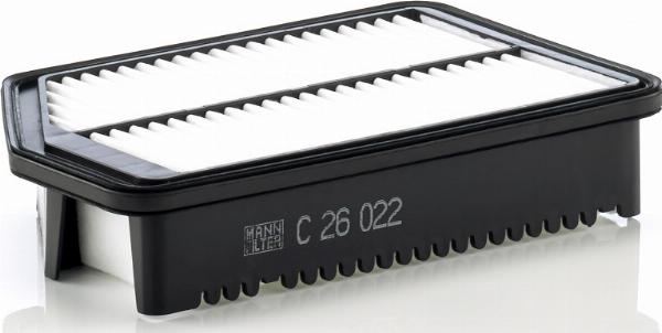 Mann-Filter C 26 022 - Повітряний фільтр autocars.com.ua