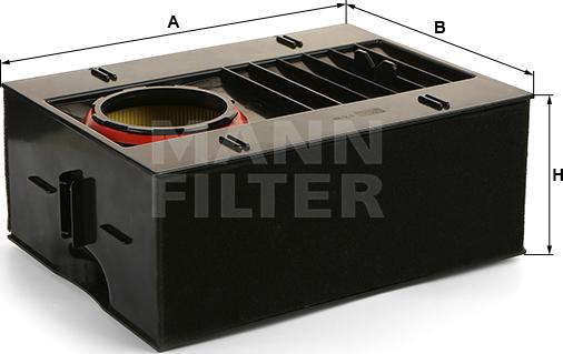 Mann-Filter C 26 058 - Повітряний фільтр autocars.com.ua